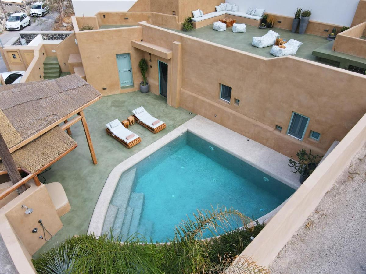 Вилла Potamos Luxury House, Private Pool, Santorini Exo Gonia Экстерьер фото