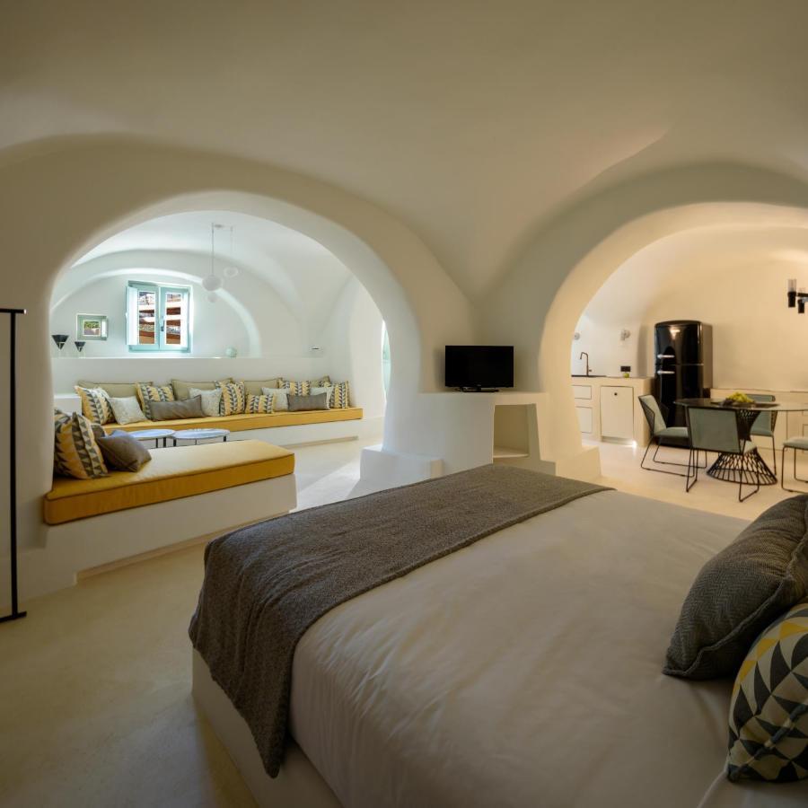 Вилла Potamos Luxury House, Private Pool, Santorini Exo Gonia Экстерьер фото