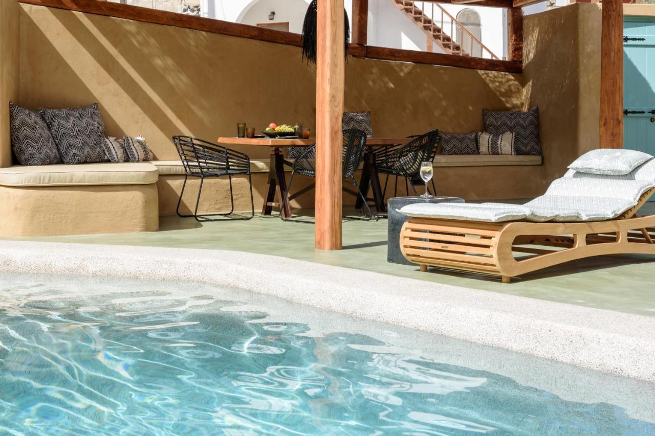 Вилла Potamos Luxury House, Private Pool, Santorini Exo Gonia Экстерьер фото