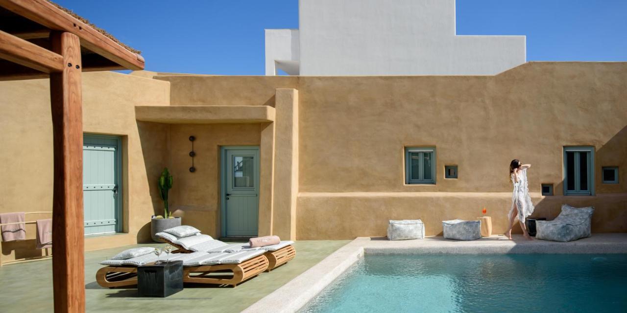 Вилла Potamos Luxury House, Private Pool, Santorini Exo Gonia Экстерьер фото