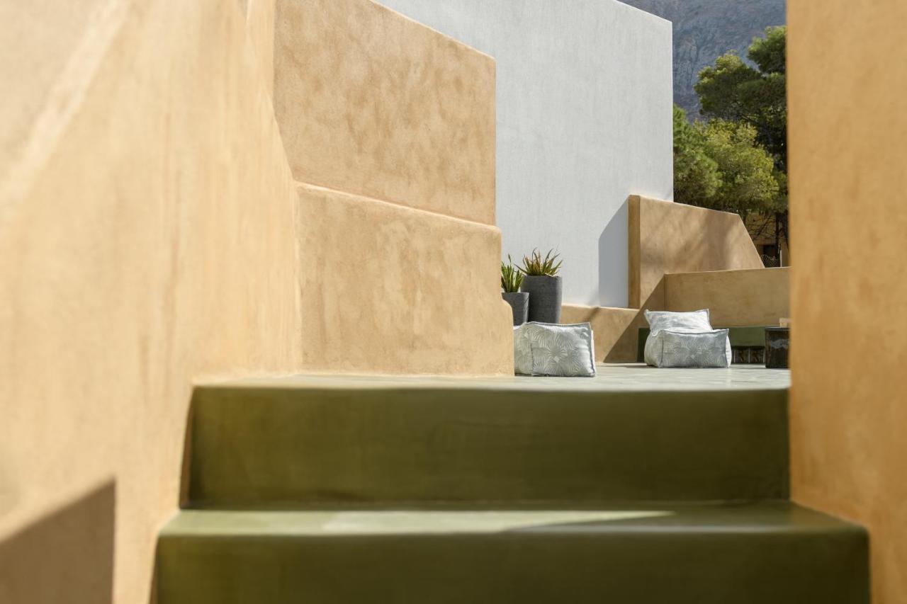 Вилла Potamos Luxury House, Private Pool, Santorini Exo Gonia Экстерьер фото
