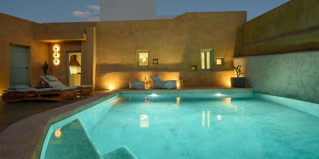 Вилла Potamos Luxury House, Private Pool, Santorini Exo Gonia Экстерьер фото