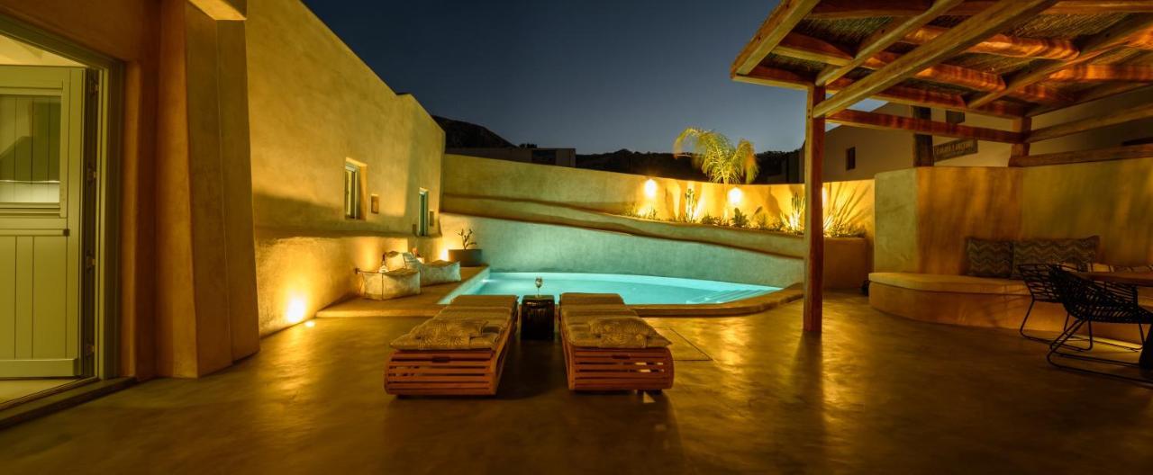 Вилла Potamos Luxury House, Private Pool, Santorini Exo Gonia Экстерьер фото