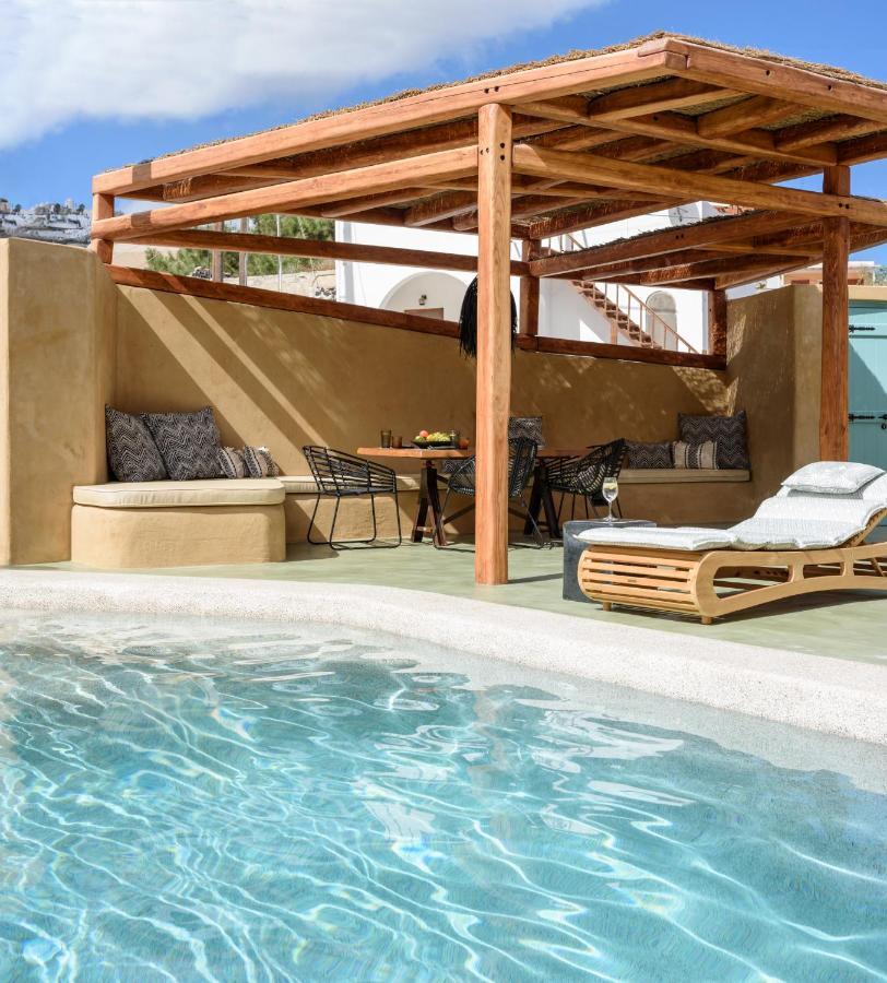 Вилла Potamos Luxury House, Private Pool, Santorini Exo Gonia Экстерьер фото